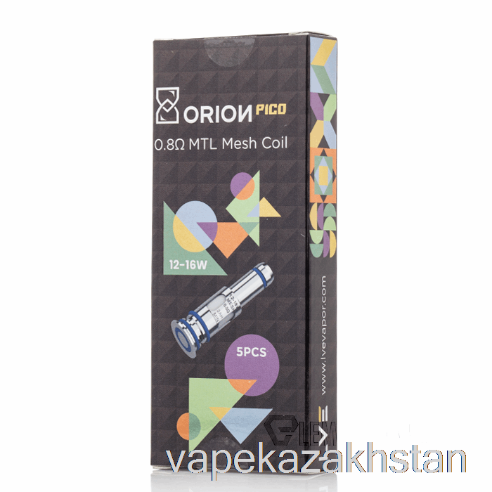 Vape Kazakhstan LVE Orion Pico Replacement Coils 0.8ohm Pico Mesh Coils